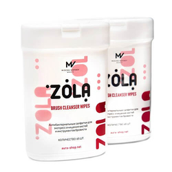 Антибактериальные салфетки для экспресс-очищения кистей ZOLA (65 шт.)