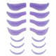 Набор валиков для ламинирования ресниц INSPIOLOOK "Basic" (7 пар) Purple