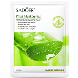 Увлажняющая тканевая маска для лица Plant Mask SADOER Aloe Vera Moisturizing Mask