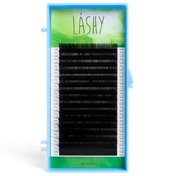 Черные ресницы LASHY GREEN (16 линий)