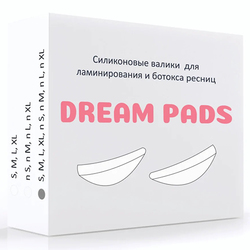 Силиконовые валики (бигуди) для ламинирования и ботокса ресниц Dream pads