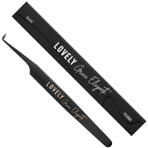 Пинцет для наращивания ресниц Lovely NanoFiber Grace Elegante