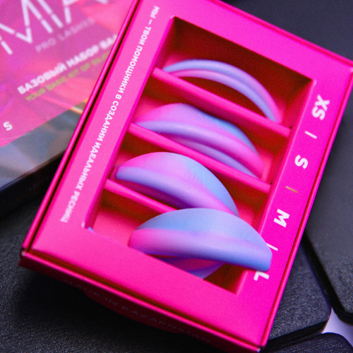 Набор валиков для ламинирования ресниц MIA PRO LASHES "Boy or Girl" (4 пары) XS/S/M/L