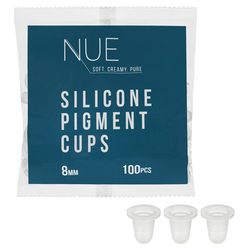 Капсы NUE для пигмента силиконовые 8 мм (100 шт.)