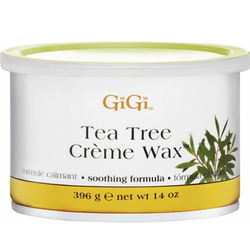 Кремообразный воск с маслом чайного дерева GiGi Tea Tree Creme Wax 396 г
