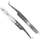 Пинцет для ресниц Le Maitre "Professional Folk" Diamond L-45 7 мм