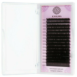 Коричневые ресницы Enigma «Мокка» (16 линий)