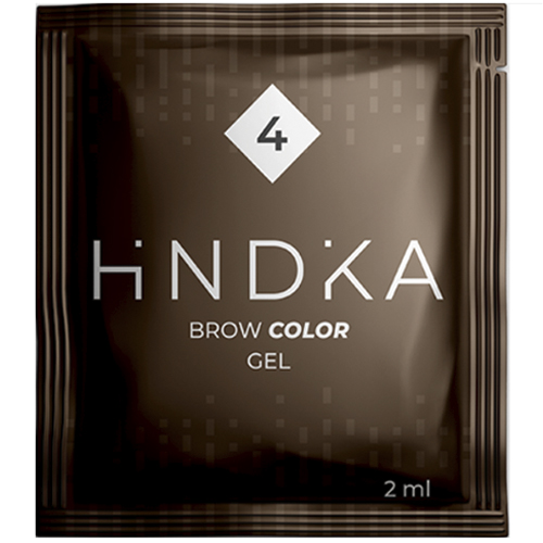 Оттеночный гель-уход на основе прямых пигментов Hindika Brow Color 2 мл