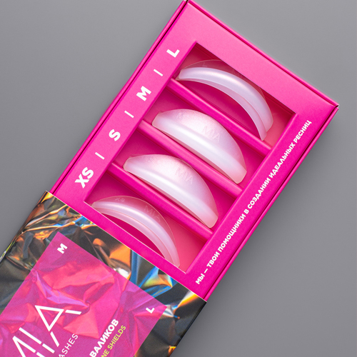 Валики для ламинирования ресниц MIA PRO LASHES (перламутровые)