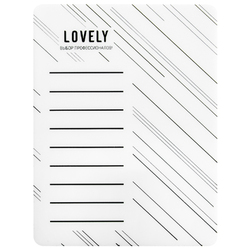 Планшет для ресниц LOVELY №1 Design