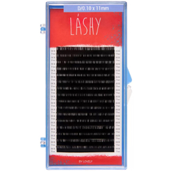 Черные ресницы LASHY (16 линий)