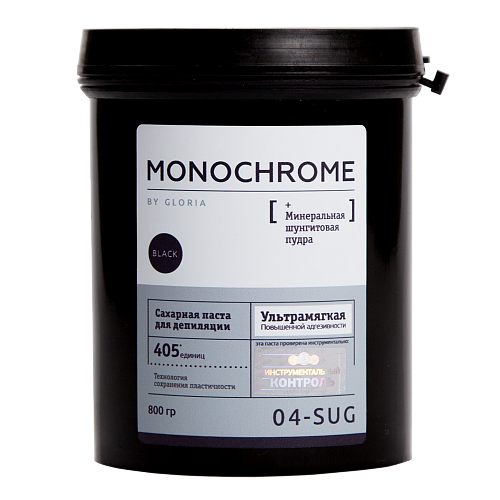 Сахарная паста для шугаринга MONOCHROME by GLORIA 0,8 кг