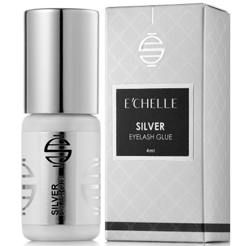 Клей для ресниц E'CHELLE «SILVER» 4 мл