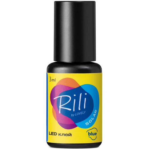 LED UV Клей для ресниц RILI "Solar" (blue)