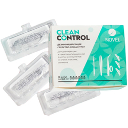Средство для дезинфекции и предстерилизационной обработки Novel Clean Control (10 ампул)