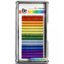 Цветные ресницы BE PERFECT Rainbow (16 линий)