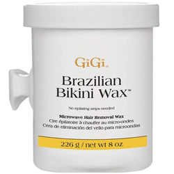 Твердый бразильский воск воск для микроволновой печи GiGi Brazilian Bikini Wax Microwave Formula 226 г
