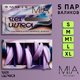 Валики для ламинирования ресниц MIA PRO LASHES FLEX ULTRA (MEDIUM, сиреневые)