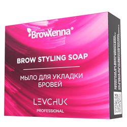 Мыло для укладки бровей BrowXenna 25 г (розовое)