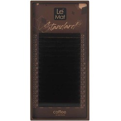Коричневые ресницы Arabica Le Maitre "Standard Coffee" (МИКС, 16 линий)