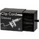 Защита для клипкорда Clip Cord Sleeves by Alina Shakhova (Black) 100 шт.